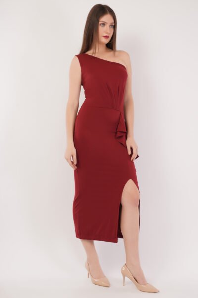 Veronica Slit Dress - Image 3