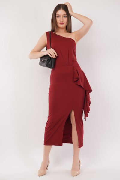 Veronica Slit Dress - Image 4